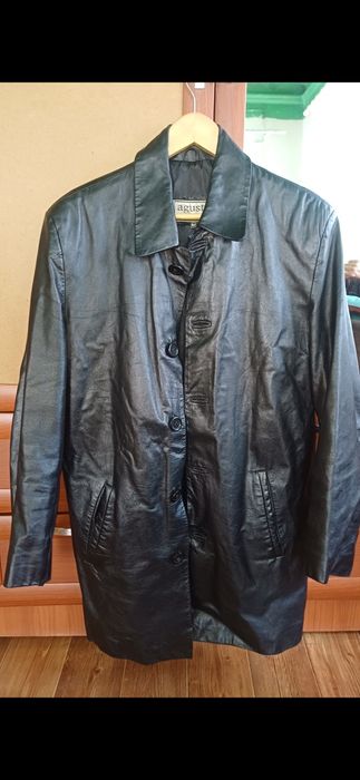 Продам кожанный плащ