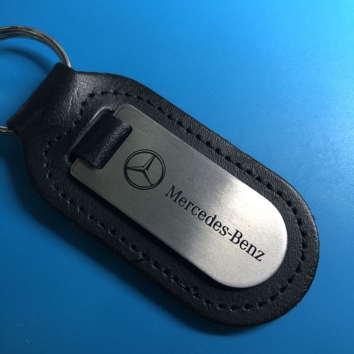 Breloc piele Mercedes original