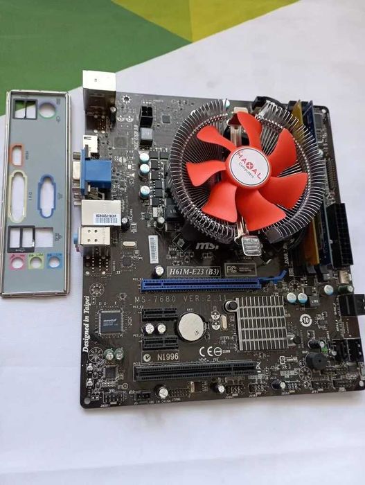 Материнская плата 1155 с core i3 2120 ddr3 8gb