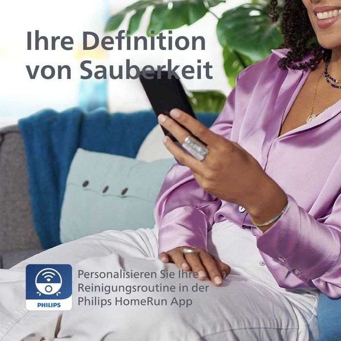 ПРОМО Нова 2г Гаранция Прахосмукачка Робот за Сухо и Мокро Почистване PHILIPS HomeRun 5000 Series XU5100/20