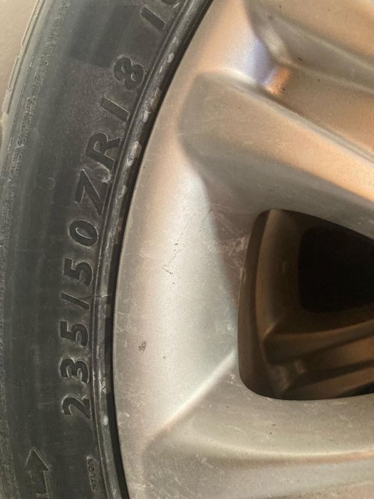 Оригинальные диски на R18 Lexus