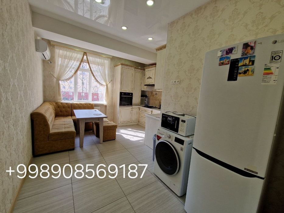 Шахар хокимияти ЗАГС худудида 3 хонали квартира ижарага берилади!