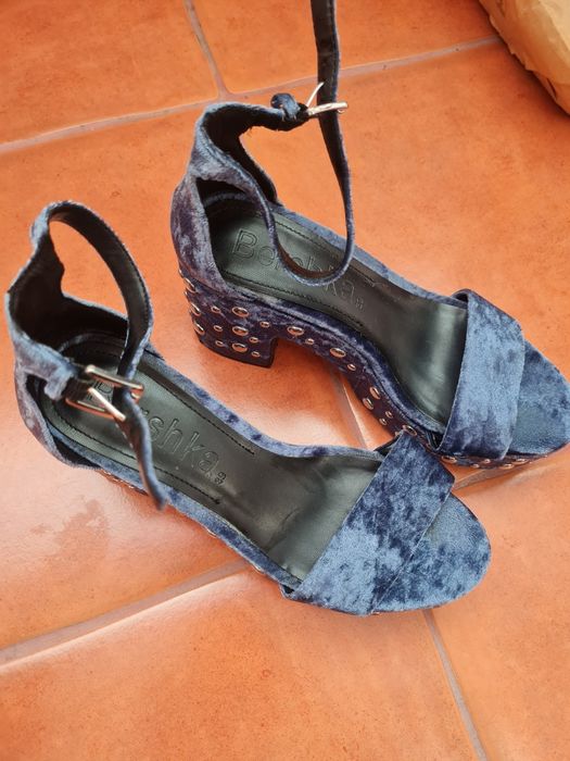 Sandale platformă Bershka