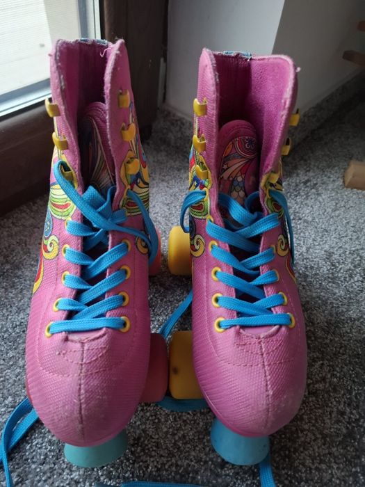 Patine cu rotile Fila Bella Pink_fetita marime 34