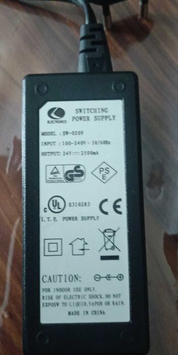 Блок питания 24v 2500mA 60 Bт