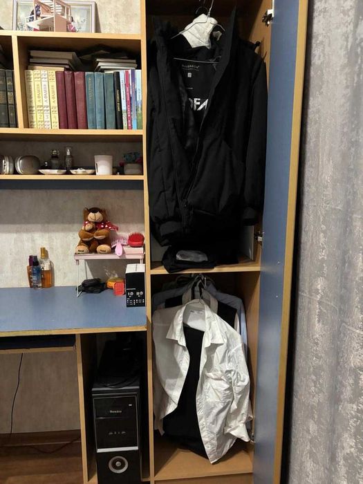 Детский шкаф с компьютерным столом