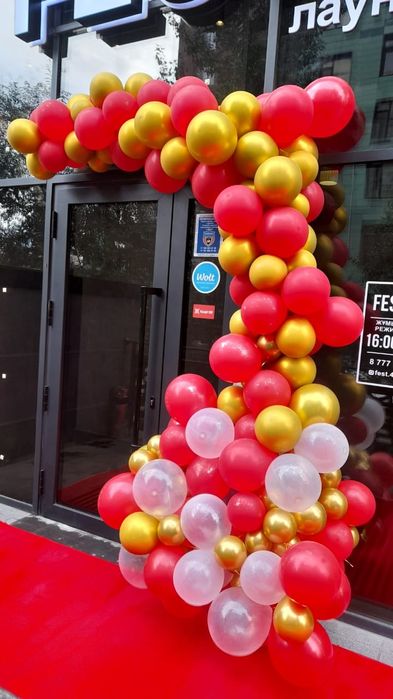 Оформление шарами цветами Арка Каркас