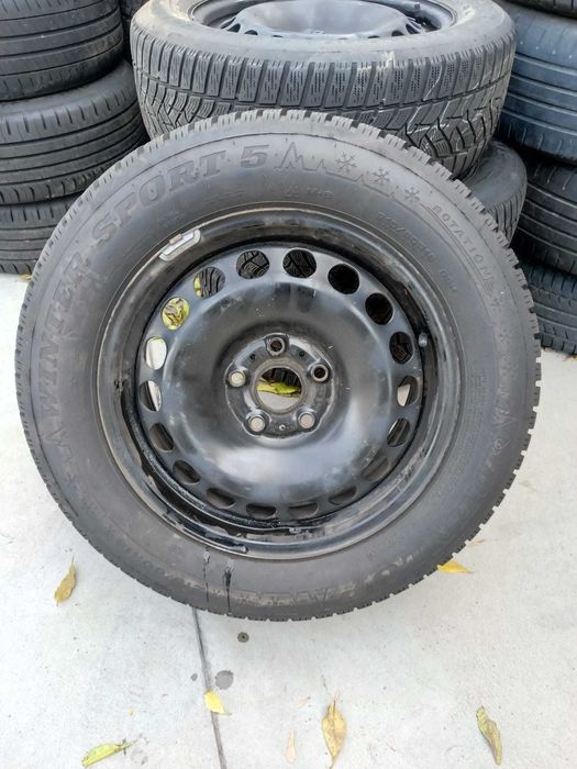 Jante Roti Tabla Cauciucuri Iarna 215 60 16 5x112