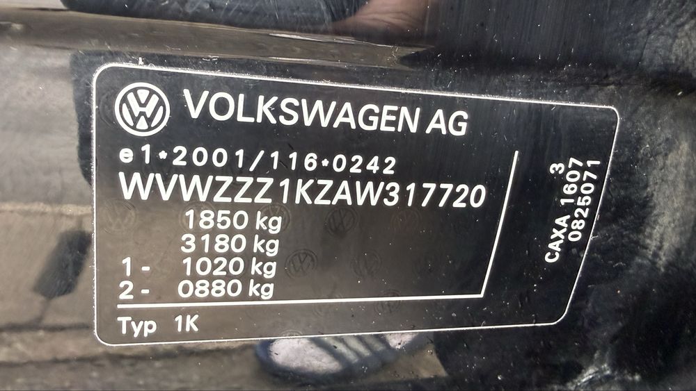 Vw Golf 6 , 1.4 Tsi, DSG , Caxa 122cp