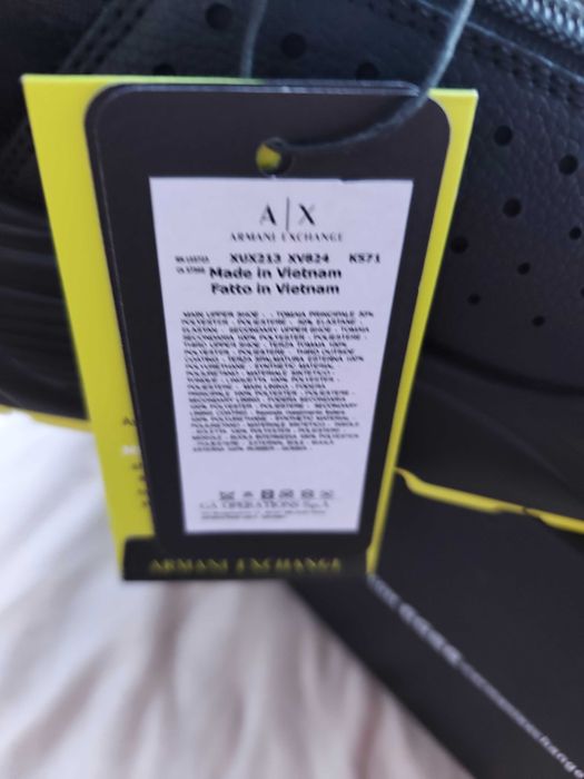 Мъжки обувки Armani Exchange