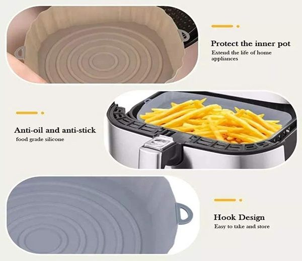 Силиконови Подложки / Кошници и Гофретници за Air fryer