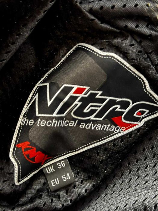 Pantaloni moto piele Nitro