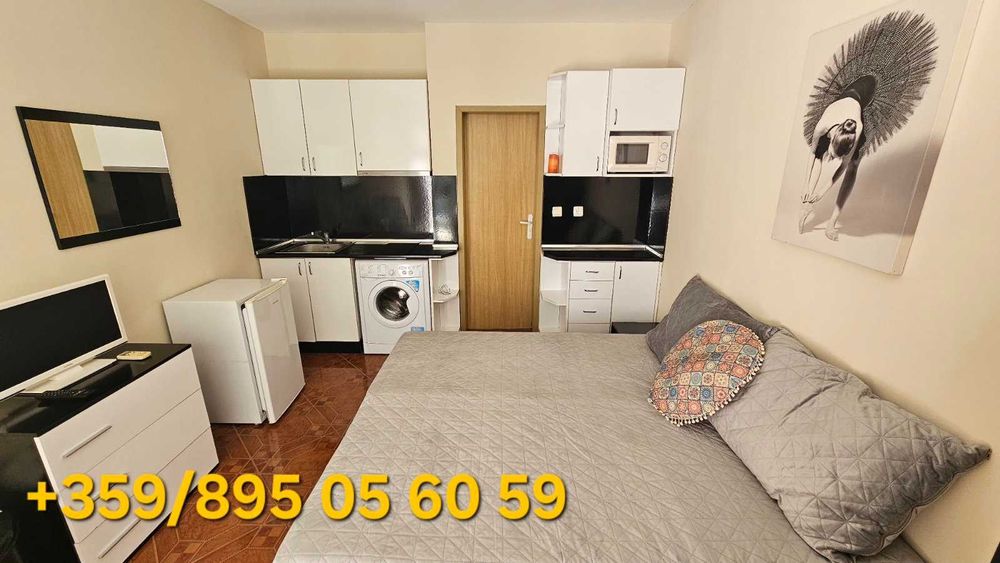 ЧИСТО НОВО! Прекрасно Студио с цел Инвестиция в к.к. Слънчев бряг