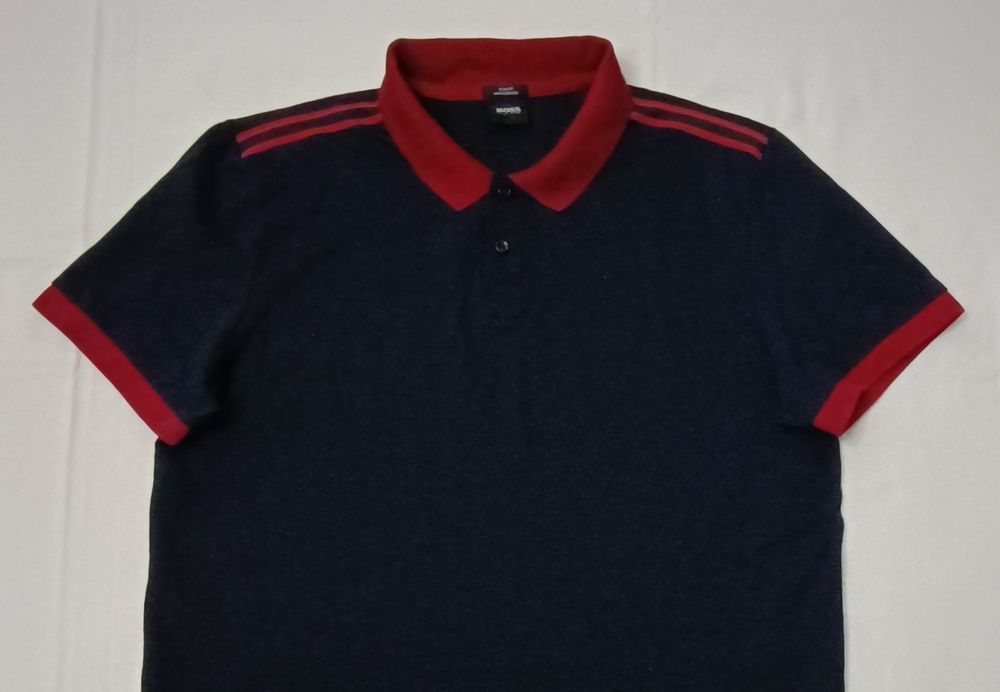 Hugo Boss Polo Shirt оригинална тениска XL Бос памучна поло фланелка
