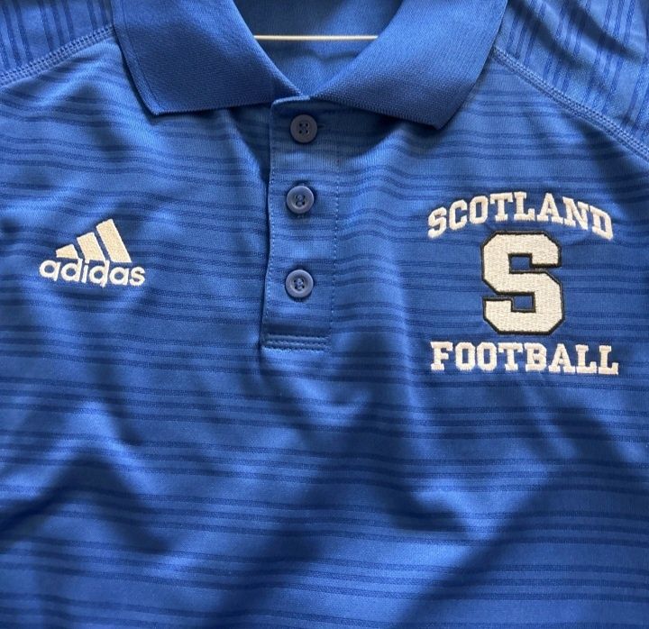 Adidas White Climate Scots Polo