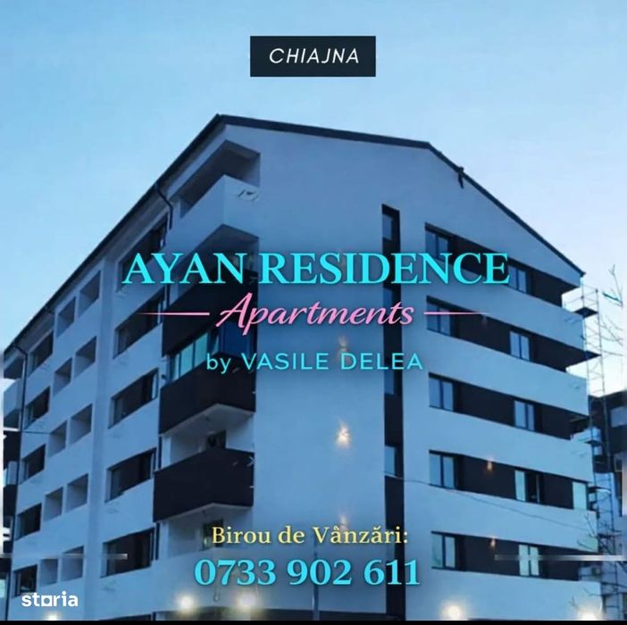AYAN RESIDENCE ap. 2 camere decomandat - 0% COMISION