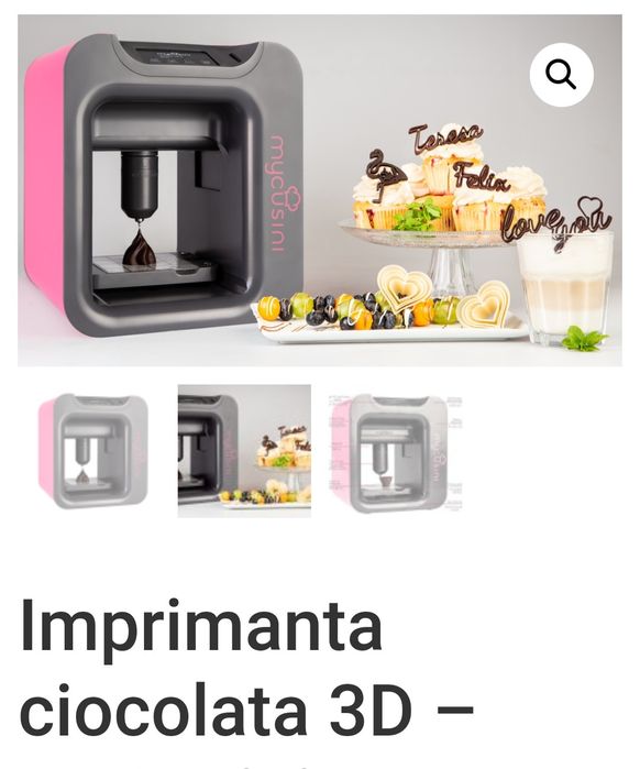 Imprimanta ciocolata 3D – MyCusini