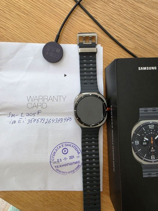 Часовник  Samsung Galaxy Watch ULTRA  в гаранция