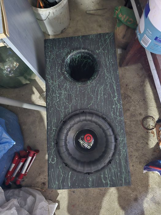 vând subwoofer reiss rx 12 lite cu incinta