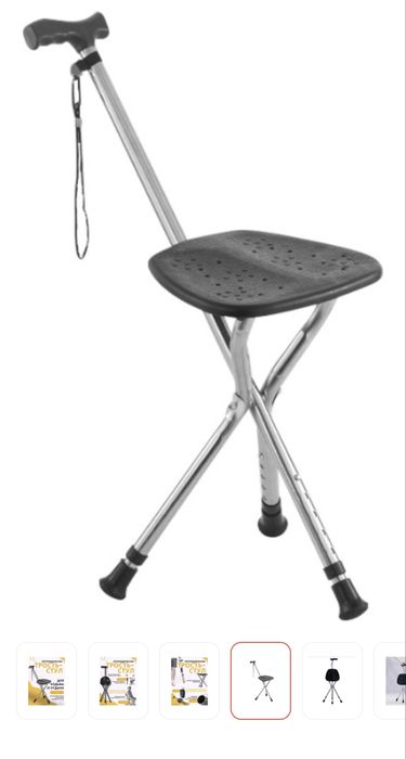 Трость стул черного цвета