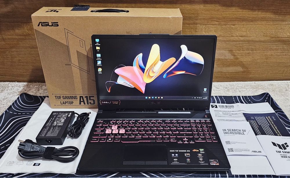 Asus Tuf gaming A15 EAC Ryzen 7 2025!