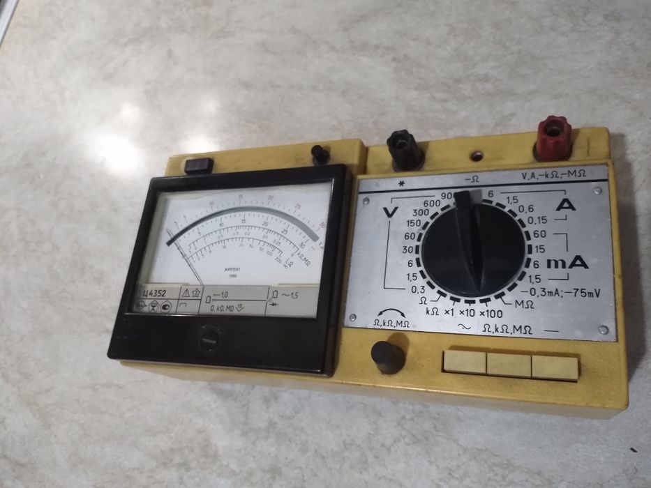 Мультиметр Ц4352 советский