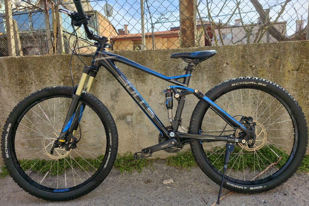 Bulls 27.5 мекица Въздушно окачване Sr Suntour 3x9 скорости Shimano De