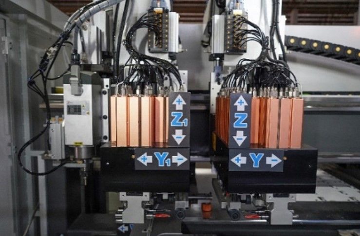 Сверлильно-присадочный центр с ЧПУ JIYU CD-612B