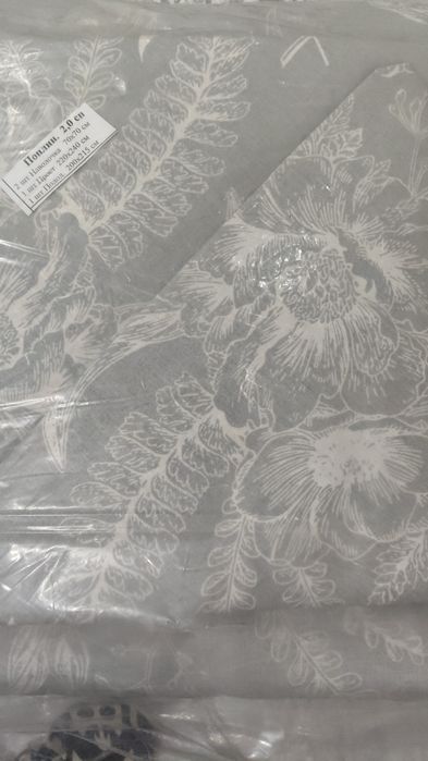 Постельное бельё хлопок 1,5 сп/5000, 2х/6500