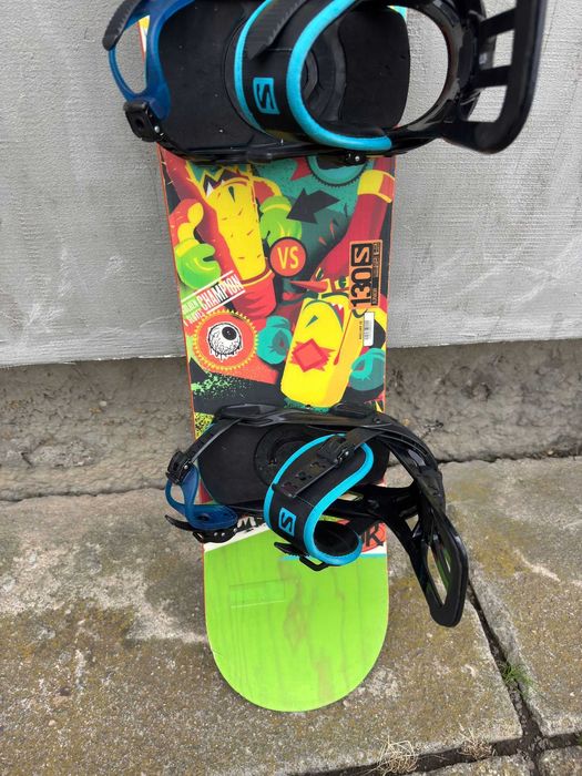 Placa snowboard Salomon Junior 130cm cu legaturi Salomon
