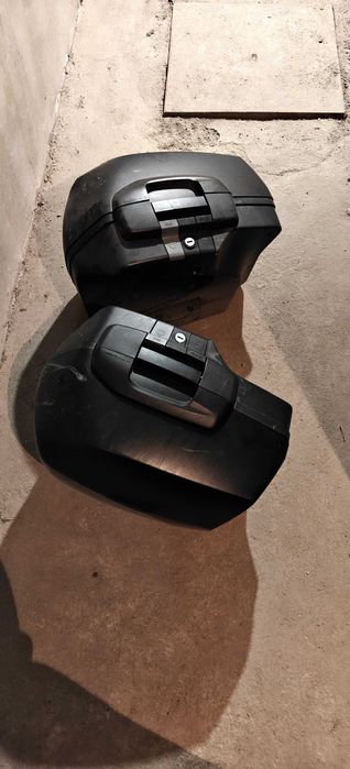 Твърди куфари (Sport panniers) за BMW F800R, F800GT /  (ударени)
