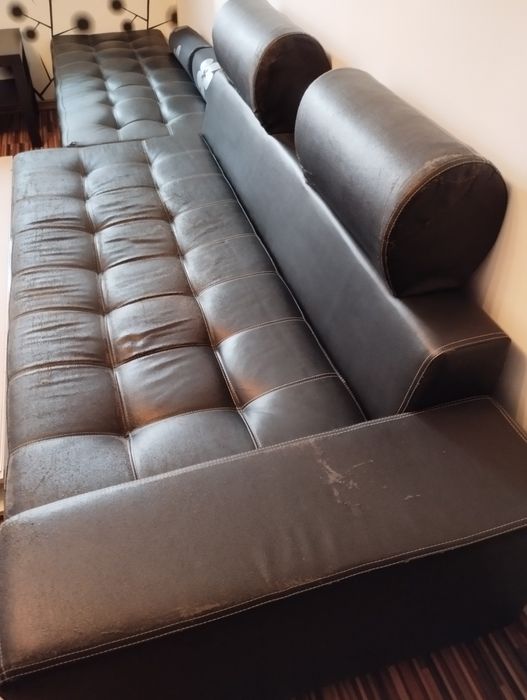 Canapea modulară + taburet
