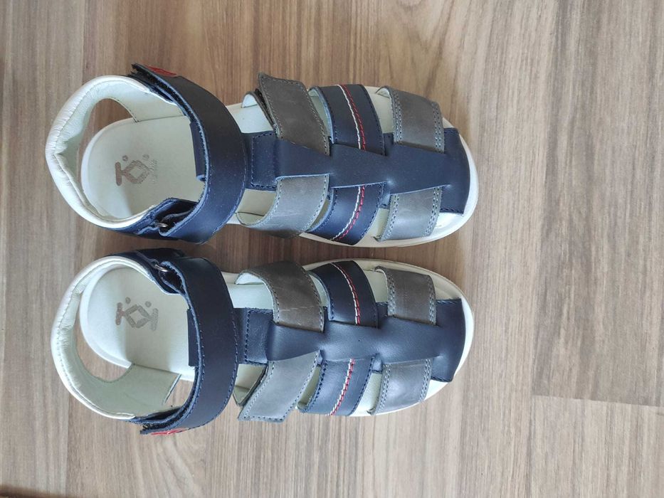 Нови сандали за момче, изцяло естествена кожа Колев и Колев, номер 34