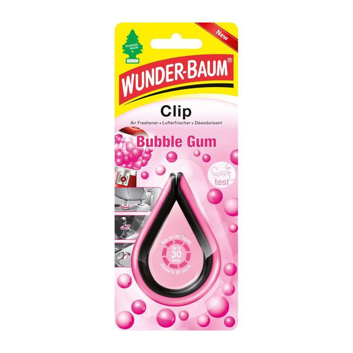 Ароматизатор за автомобил Wunder-Baum Clip Bubble Gum - Дъвка