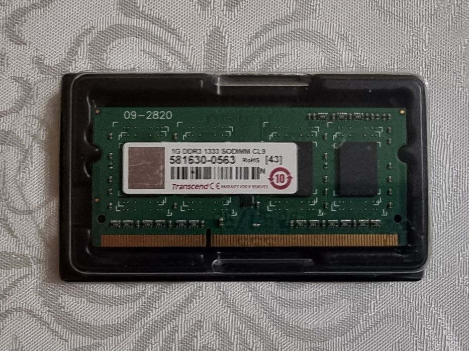 ОЗУ DDR3 Transcend 1 гб.