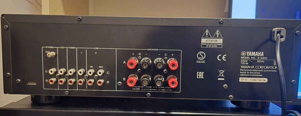 Усилитель Yamaha as201. Новый.