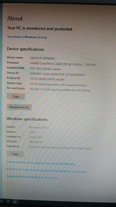 Sistem pc complet