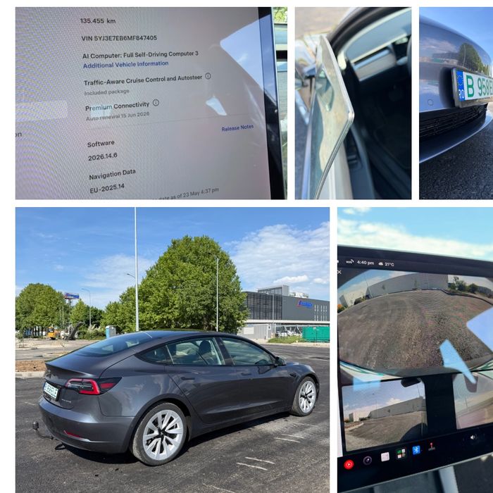 Tesla Model 3 Dual Motor Long Range Pompa Caldura Matrix Carlig  TVA deductibil