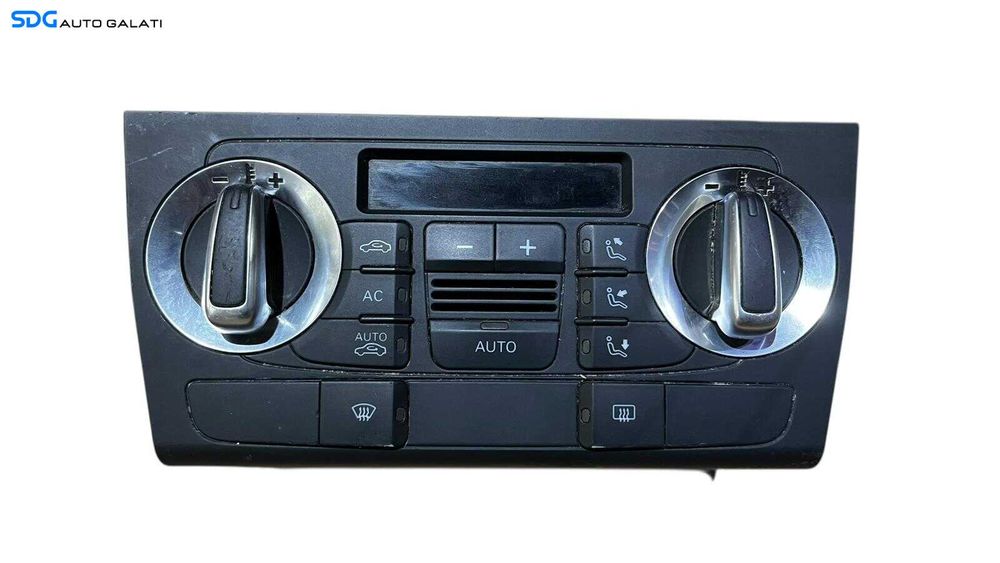 Panou Modul Unitate Comanda AC Aer Conditionat Clima Dublu Climatronic Dual Zone Audi A3 8P 2008 - 2013 Cod 8P0820043BG [LC0711]