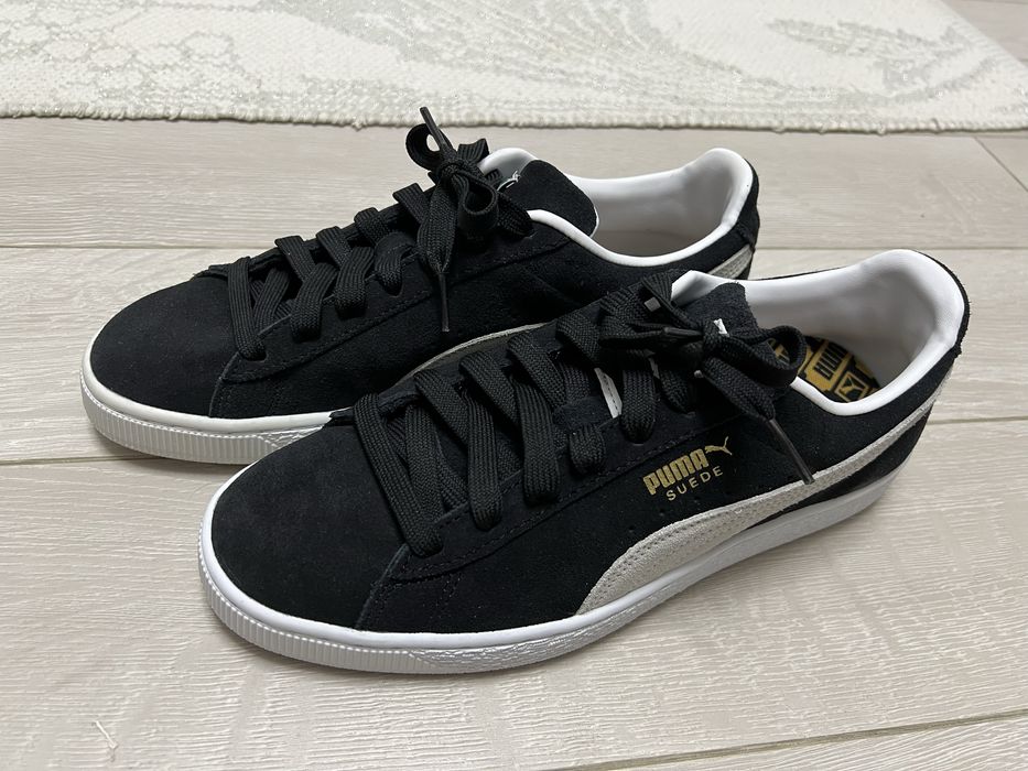 PUMA замшевые кеды