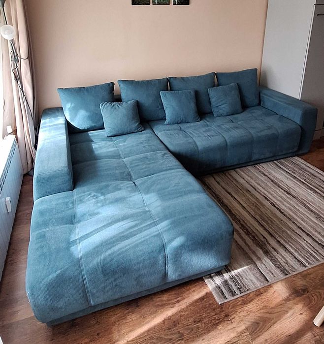 Разтегателен диван с опция сън и ракла