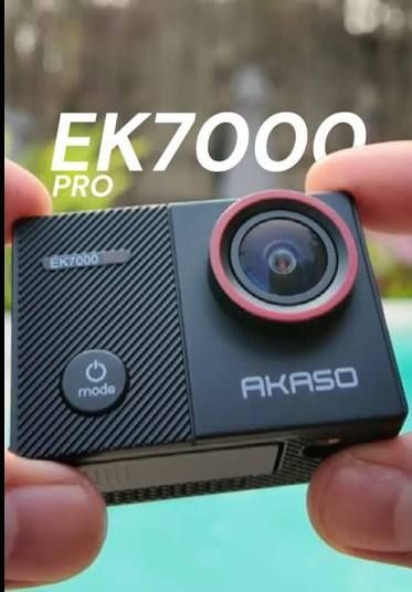 AKASO  EK7000 Pro. 4K/Екшън камера CMOS сензор, 20MP+ комплект аксесоари