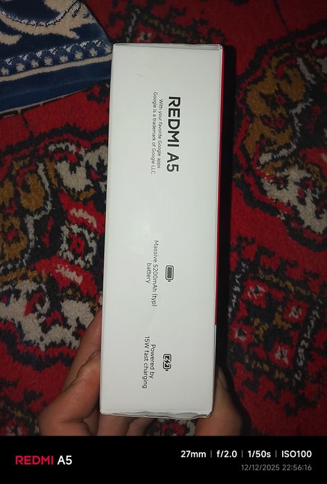 Redmi A5 yoqsa ola verasla