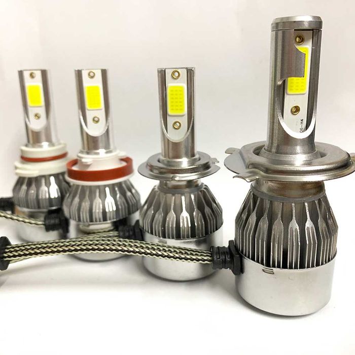 Becuri Led H1/H3/H4/H7/H11  Becuri LED Far 6000K faza Scurta Lunga