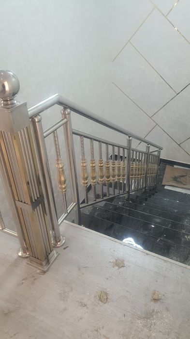 Принимаем заказы на нержавеющей перила