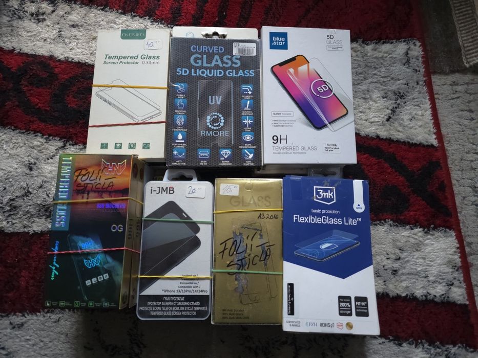 Huse / Folii de Sticlă Samsung, Huawei, IPhone etc
