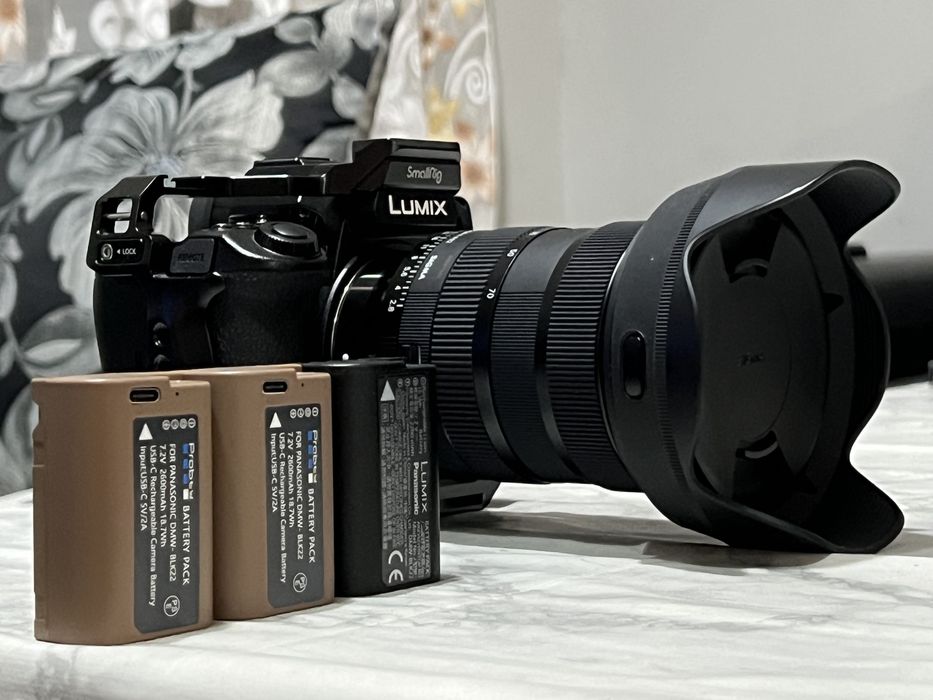 Panasonic S5ii+ sigma 24-70 f2.8,DG DN II - гаранция