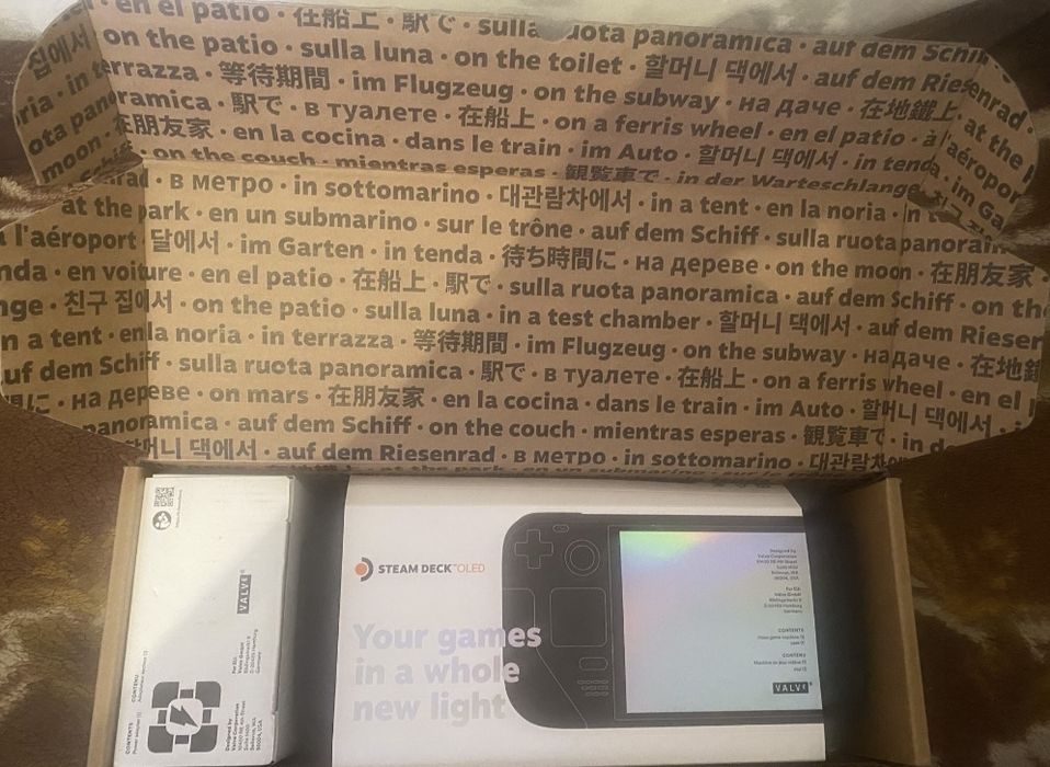 Продаю Steam Deck Oled 512Gb+512Gb