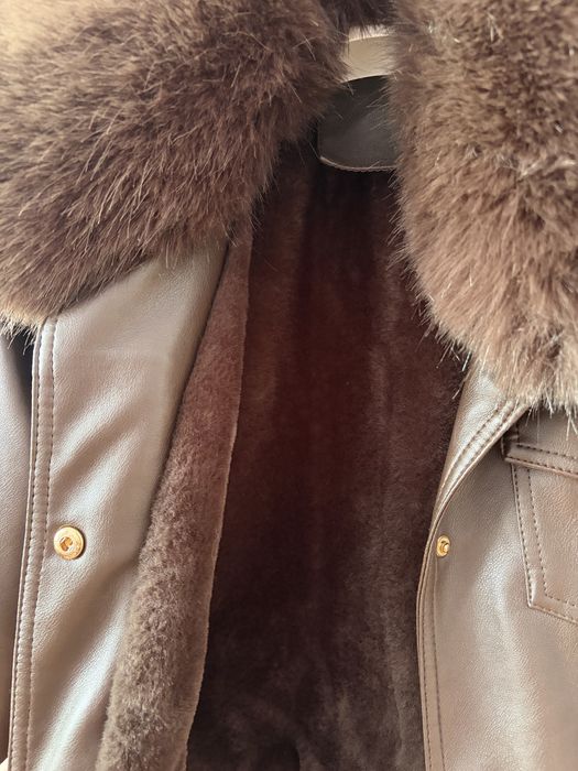 Дамско яке кафяво
