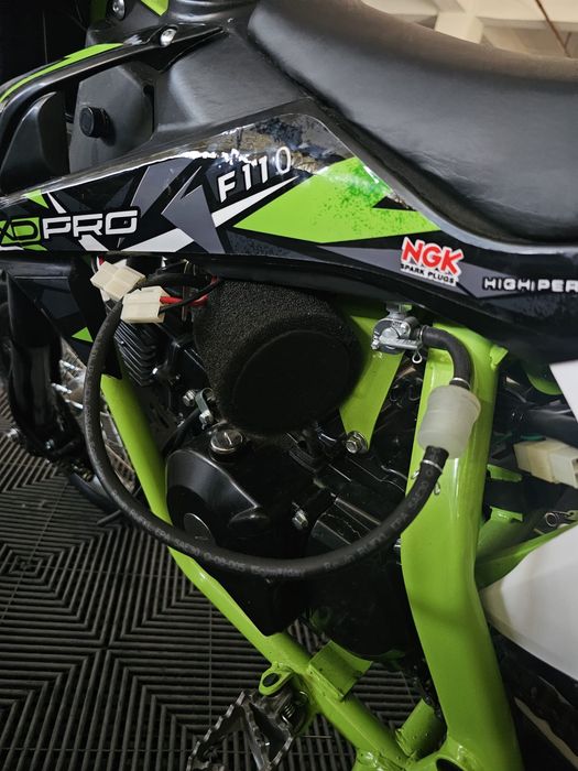 Moto cross bike motoretă copii nou cu garanție KXD Pro Germany tiger 110cc 4t 14/12  Nou
